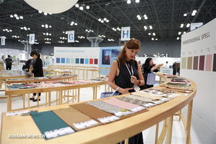 нью йорке проходит 20 я китайская выставка продажа текстиля одежды